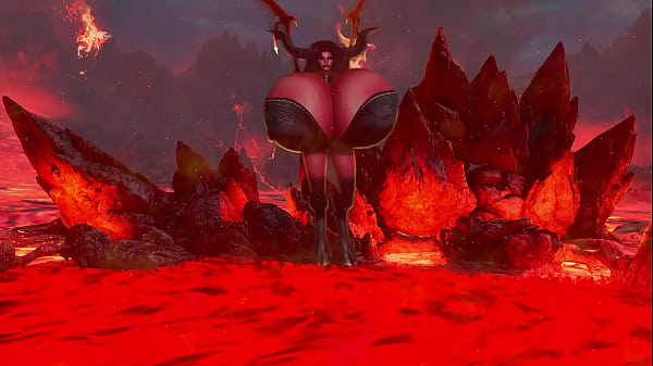 Massive titty demon for your halloween 