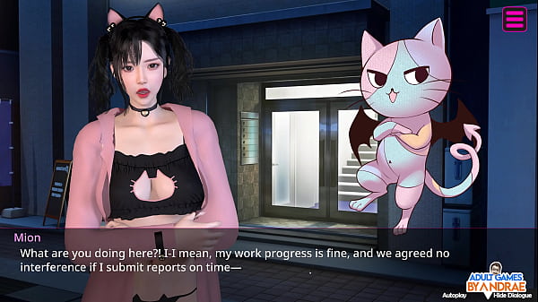 Ep8 lesbian sex with luna and mion female anchor next door 