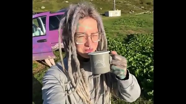 Coffee outside in nature&mdash;so beautiful ️ what&rsquo;s your go to outdoor beverage #outdoorcoffee #naturelovers #co 