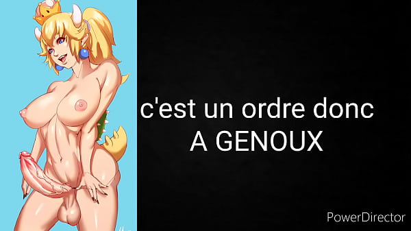 Joi fr_2 trap bowsette_et boosette analpissplay humiliation hard