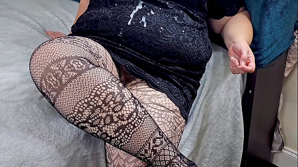 Big Ass Bbw Milf Gets Big Load On Dress Just Before Event (black Cock Jerking Off) thumbnail