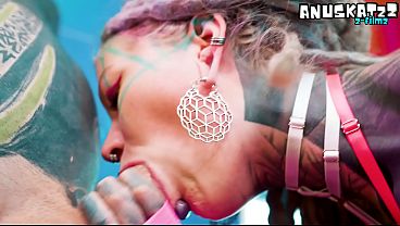 Alt Dreadhead Slut Takes Hard Bwc Anal - Gaping, Atm thumbnail