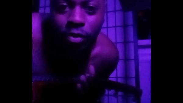 Purple lights while naked 4 