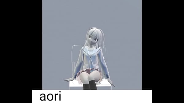 Hentai slut fucks herself in bathroom 