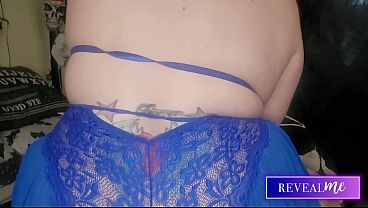 Revealme curvy bbw double vibrator ass & pussy dildo double penetration masturbation 