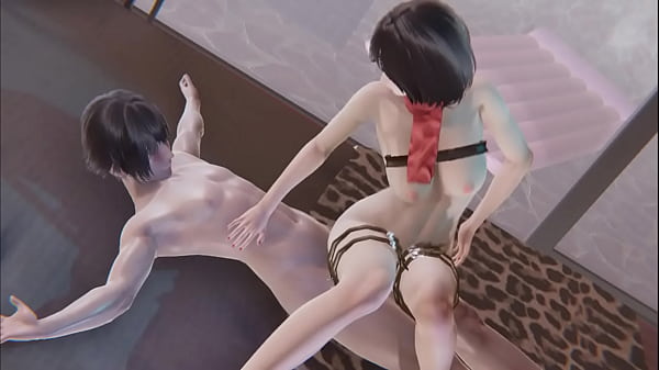 Shingeki No Kyojin Hentai - Mikasa Cowgirl Sex thumbnail