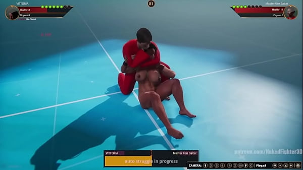 Vittoria vs master baiter nf3d mixed kinky combat maledom battle vr arena
