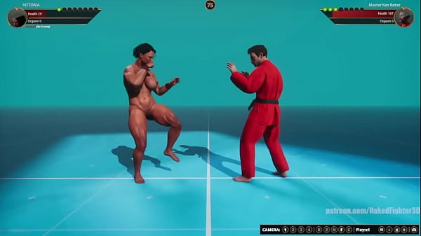 Vittoria vs master baiter nf3d mixed kinky combat maledom battle vr arena 