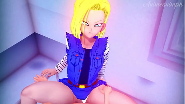 Androide 18 es infiel en el bosque