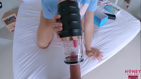 Play MP4 - Playing a Game with Squirting Step Sister&excl; CUM 2 Times inside Her Tight Pussy - Honey Play Box