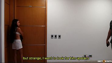 I Discover My Stepfather Masturbating In The Shower And Give Him A Blowjob. thumbnail