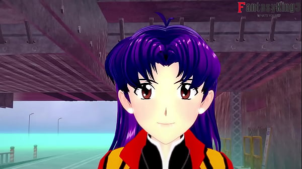 Play MP4 - Misato Katsuragi blowjob and boobs &vert; Neo Genesis Evangelion &vert; Short