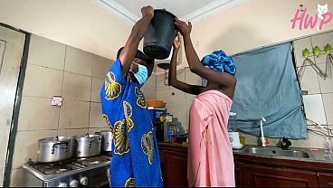 A Local Ghana Man Fucks His Village House Girl Fucks His Big Cock thumbnail