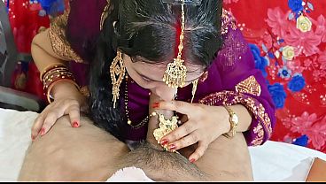 Part.2 Desi First night Romance sex, beautiful Indian Village wife tight pussy hindi audio