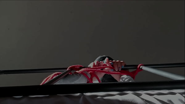 Nonton Bound And Hooded I'm Taking A Cock Down My Throat With Moaning And Spit thumbnail