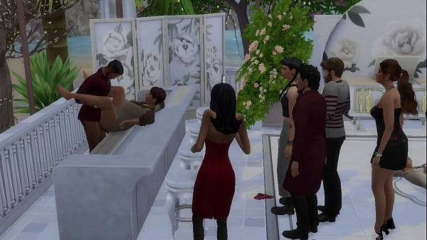 The Blissful Simmers Wedding after party turned sex party 