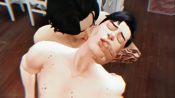 Sims 4: Hombres disfrutando de una buena follada 