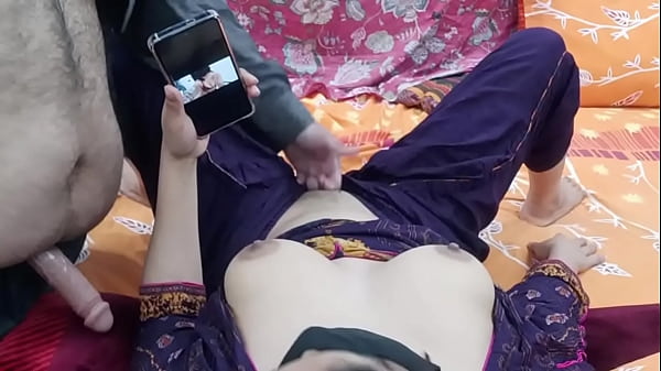 Desi_Aunty Caught AndFucked_By Her NeighbourWhile She is Watching Her Own Porn Movie On Mobile