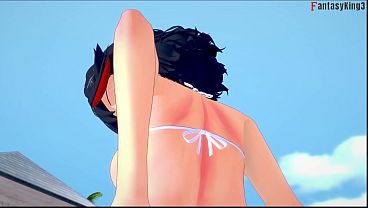 Ryuko Matoi Red Pov Bikini Sex | Killlakill | & Pov On On Sheer & Ptrn: Fantasyking3 thumbnail