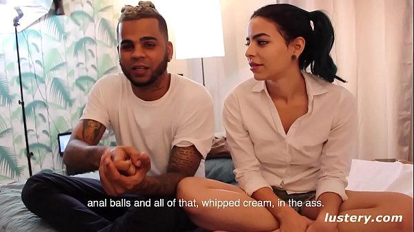 Spanish babe with big booty fucks her man good