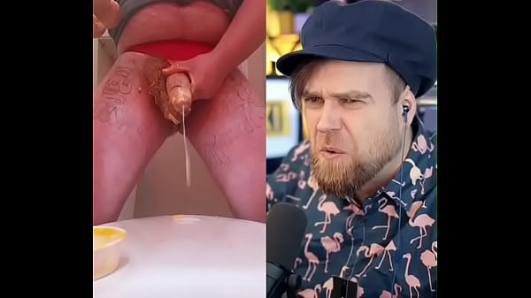 Famous YouTube blogger Jay watches me jerk off my cock with Burger King cheese sauce! 