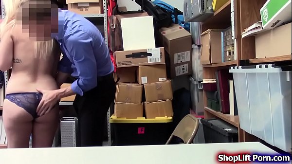 Teen thief_pussy rammed by_store officer