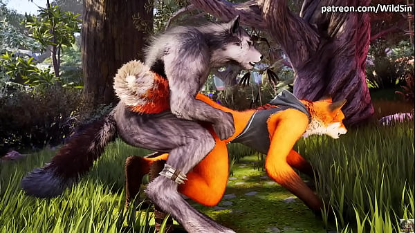 Black Werewolf Fucks And Creampie Cute Furry Foxy, Hot Pussy Lick| Wild Sin thumbnail