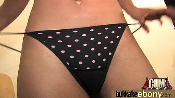 Naughty black wife gang banged by white friends 8 