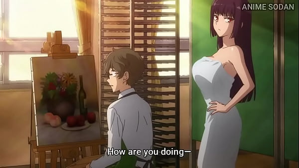 Nagatoro being challenged by the busty 