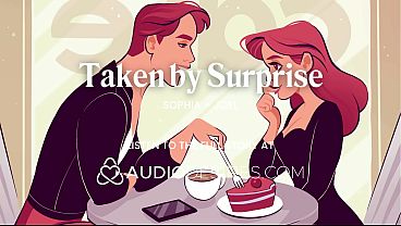 Submissive female fucked by male dom stranger in the bathroom &ndash; orgasm control & exhibitionism porn erotic audio story