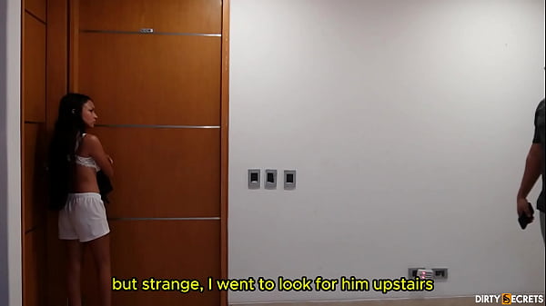 Stepdaughter convinces stepfather to fuck behind stepmother's back