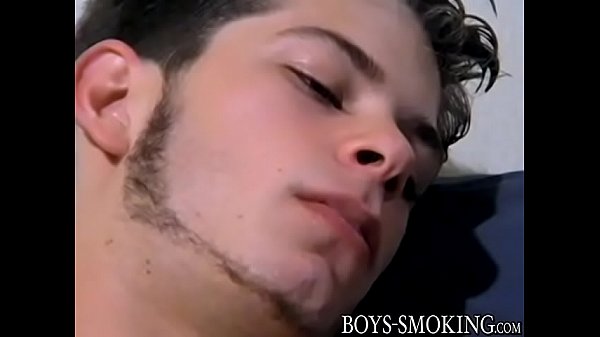 Play MP4 - Cute twink smoker squirts cum before finishing cigarette