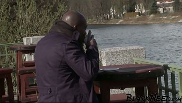 Nonton Blonde Girlfriend Is Getting Her Ass Fucked By A Bcc thumbnail