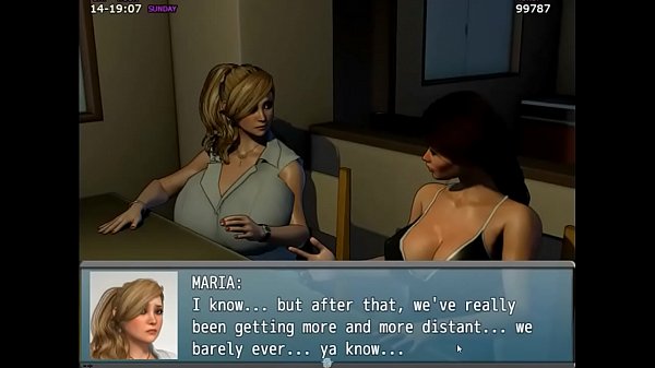 Adult Game "My New Life" - Walkthrough #05 - Maria,Jet and Sarah Quest