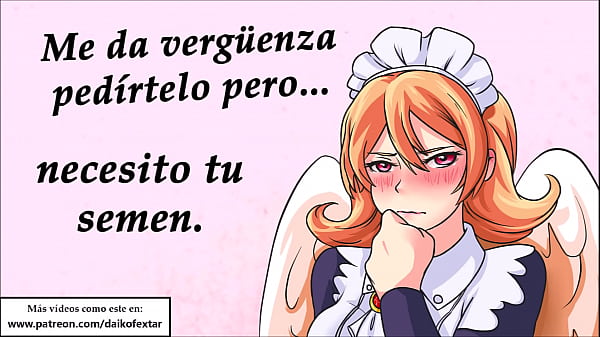 JOI hentai con Meidri, Ishuzoku Reviewers, voz_española.