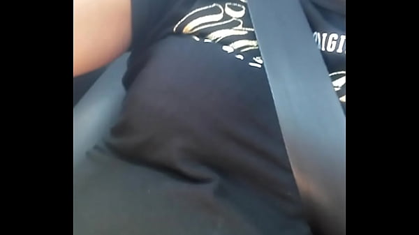Play MP4 - Pussy flashing in the car
