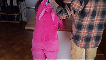 StepDaughter: Please Tear My Panties and Then My Pussy