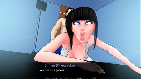 Emma lets the main character fuck her on stream 