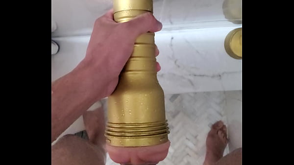 Play MP4 - Sugar mama asked to see her Horny BBC fucking a pocket pussy in the shower