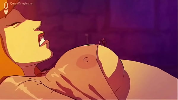 Daphne do Scooby Doo trepando 