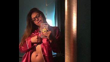 Play MP4 - Big Tit Teen Masturbates quietly while her parents are in the next room