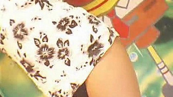 Asian Shemale Strips and Masturbates 