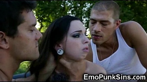 Punk Teen Slut Takes 2 Facials! 