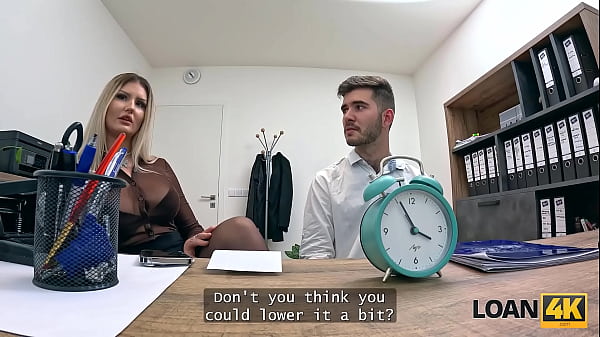 Play MP4 - LOAN4K&period; Naughty wife is tired of her loser husband and fucked a loan manager right in front of him