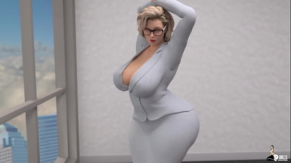 Play MP4 - Busty Jewish Secretary sucks and fucks her black boss