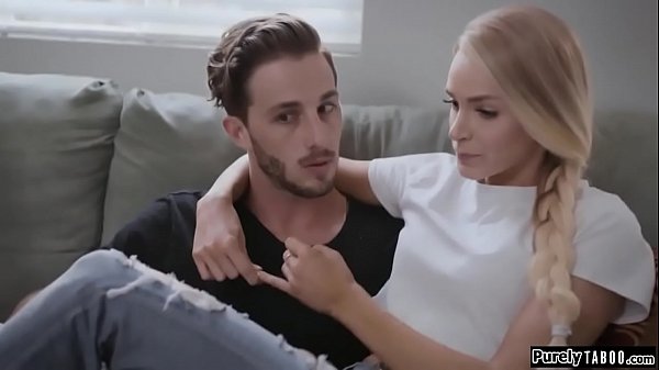 Boyfriend making his gf seduce her stepmom or els he will kick them out of their house.Her stepmom reluctanty takes off her bra and lets her stepteen suck her tits.She licks her pussy and has it eaten by her stepteen whos fucked by her bf 