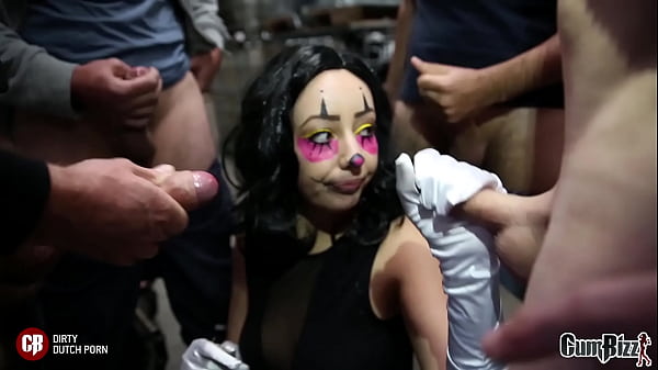 Teen cumslut swallows big cumloads on halloweens eve 