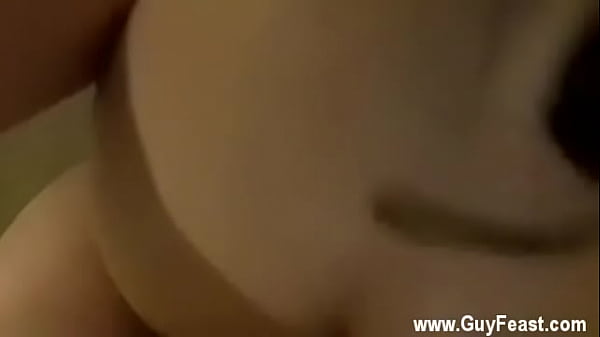 Hot gay William gargles Trace's prick before he takes it up the booty 