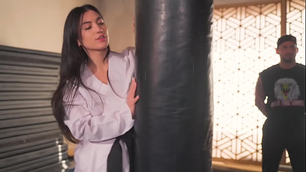 Play MP4 - Megan Mistakes Begs For Her Karate Teacher's Hard Cock and a Creampie - Cobra Kai Porn Cosplay Parody