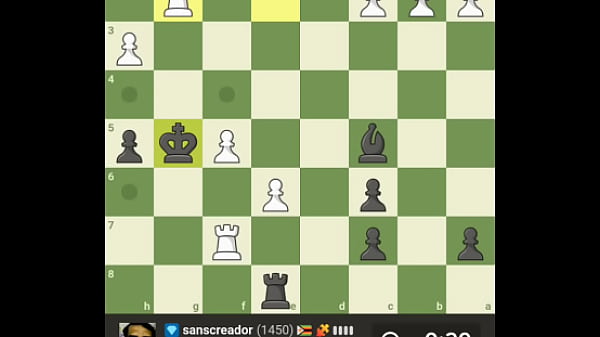 Estoy aburrido de la vida haci que decid&iacute; jugar un chess pero acabo perdiendo por tiempo y estaba mi rival mate en pocas jugadas as&iacute; que destruy&oacute; mi computador termina muy mal